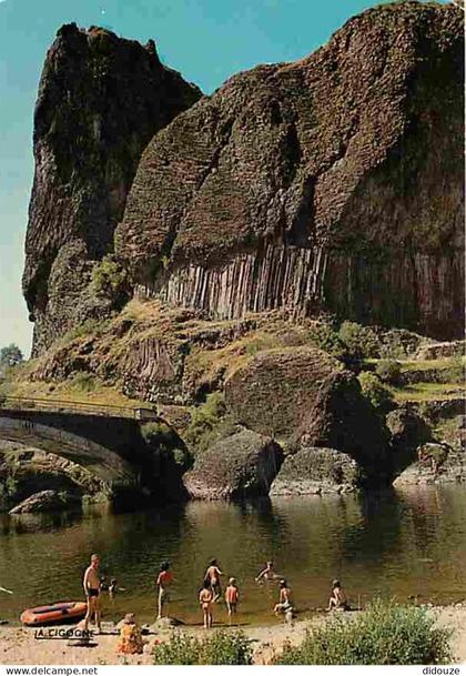 Carte Postale - 43 - Prades - Les Gorges de l'Allier - Rocher de Prades - CPM - Voir Scans Recto-Verso - Poscard - Carta