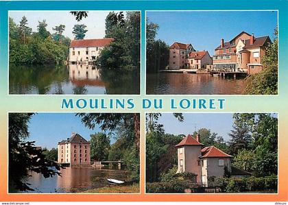 45 - Loiret - Le fleuve le Loiret - Moulins du Loiret - Multivues - CPM - Voir Scans Recto-Verso