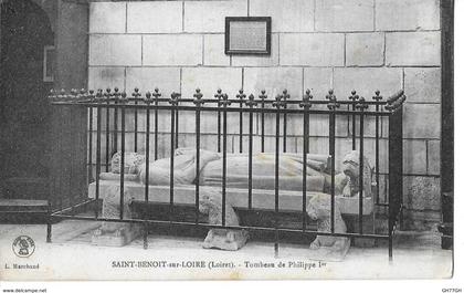 CPA SAINT-BENOIT-SUR-LOIRE