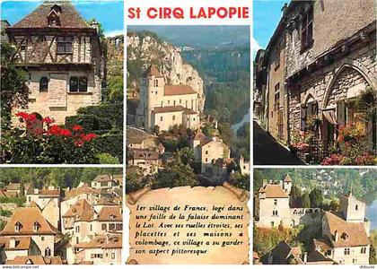 Carte Postale - 46 - Saint Cirq Lapopie - Multivues - CPM - Voir Scans Recto-Verso - Poscard - Carta Postal -  Postkarte