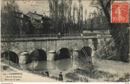 CPA Casseneuil Pont sur la Lede FRANCE (1172170)