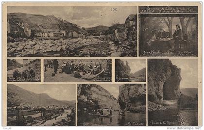 Lozere : Souvenir du Pont de Montvert, de Florac et des Gorges du Tarn, Multivues