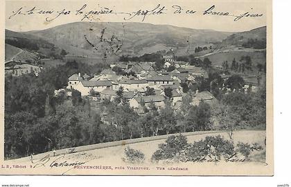 PREVENCHERES, près Villefort, Vue Générale