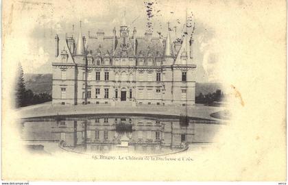 Carte POSTALE  Ancienne  de  BRUGNY - Château de la duchesse d'Uzes