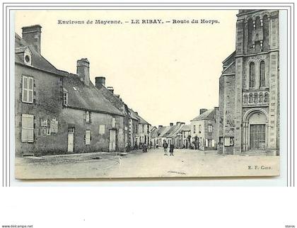 Environs de Mayenne LE RIBAY Route du Horps