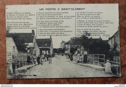 SAINT CLEMENT (54) - UN FESTIN A SAINT CLEMENT