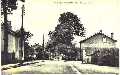 Carte postale ancienne de  COURCELLES - CHAUSSY