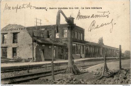 Jeumont - La Gare interieure