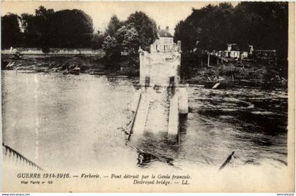 Guerre 1914-1916 - Verberie