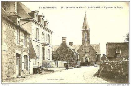 LARCHAMP  -  L'Eglise et le Bourg