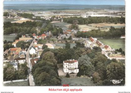 LONGUENESSE: vue générale vue aérienne 10X15 - Très bon état