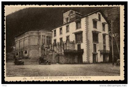 64 Lestelle-Bétharram Grottes de Bétharram restaurant sépia D64D K64417K C64339C RH062505