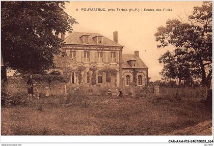 CAR-AAAP11-65-0858 - POUYASTRUC - Pres tarbes - Ecoles des filles