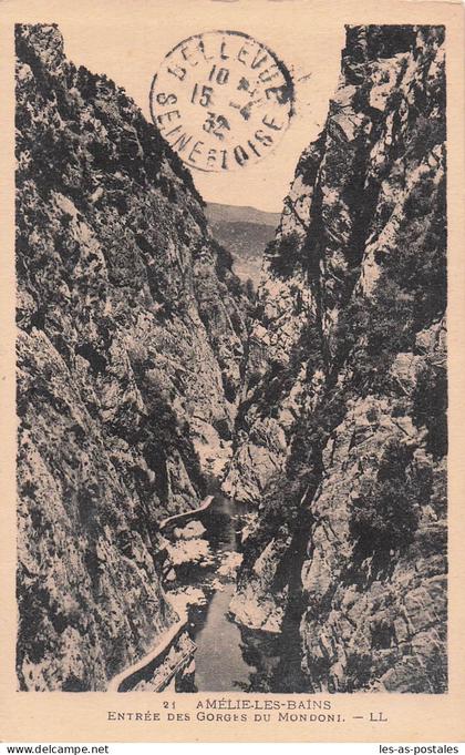 66 AMELIE LES BAINS PALALDA GORGES DU MONDONY