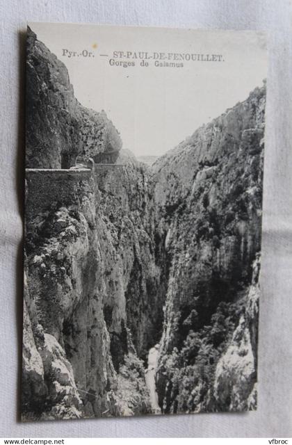 Saint Paul de Fenouillet, gorges de Galamus, Pyrénées orientales