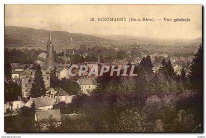 Giromagny - Vue Generale - CPA