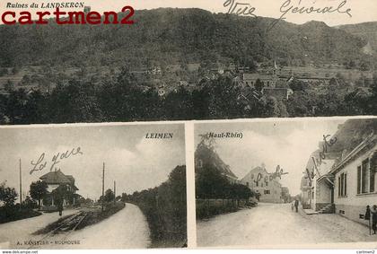 LEIMEN RUINES DU LANDSKRON 68 ALSACE MULTIVUES GRUSS