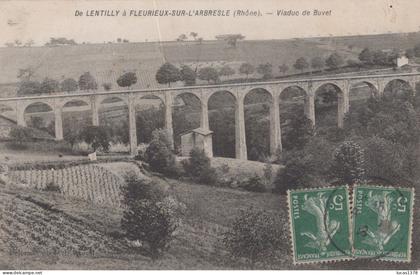 69 / DE LENTILLY A FLEURIEUX SUR L'ABRESLE / VIADUC DU BUVET