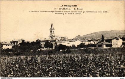 CPA JULIENAS Le Bourg Rhone (102165)
