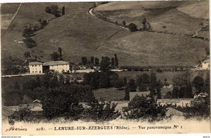CPA LAMURE sur AZERGUES-Vue panoramique (236028)