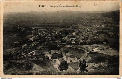 CPA THIZY - Vue générale de BOURG de THIZY (573011)