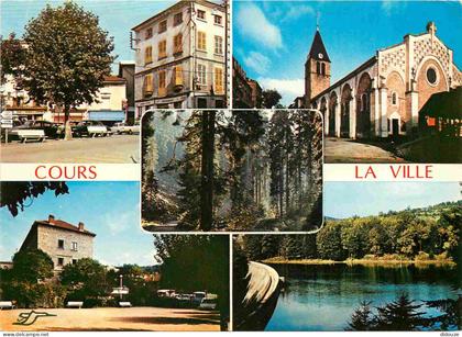 69 - Cours la Ville - Multivues - CPM - Voir Scans Recto-Verso