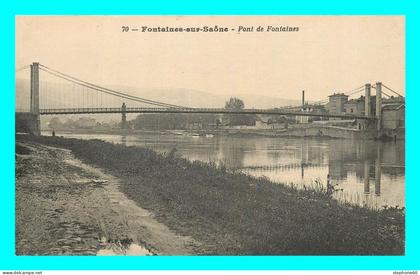 a863 / 035 69 - FONTAINES SUR SAONE Pont de Fontaines