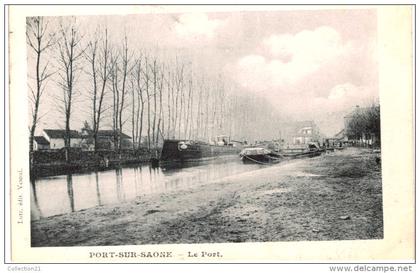 PORT SUR SAONE ... LE PORT .. PENICHE