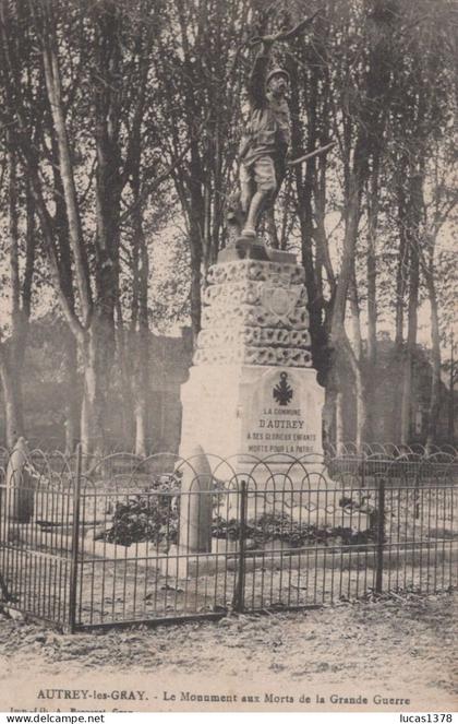 70 - AUTREY LES GRAY / LE MONUMENT AUX MORTS