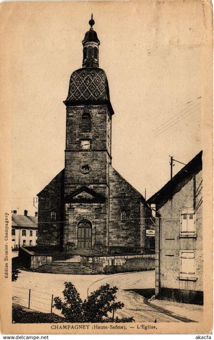 CPA CHAMPAGNEY - Église (636514)