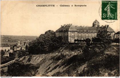 CPA CHAMPLITTE - Chateau & Remparts (636594)