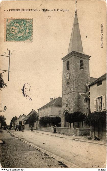 CPA Combeaufontaine - Église et le Presbytere (636510)