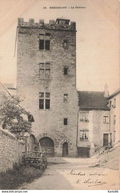 héricourt * route et le château