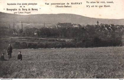 marnay - vue panoramique du village