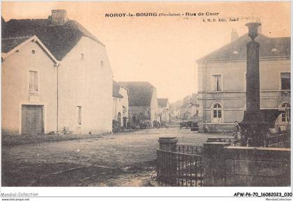 AFWP6-70-0560 - NOROY-le-BOURG - rue de cour
