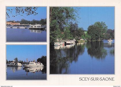 70 SCEY SUR SAONE ET SAINT ALBIN TOURISME FLUVIAL LES PORTS