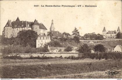 CPA La Haute Saone Pittoresque Gy Eminence