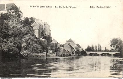 Pesmes - Les Bords de l'Ognon - CPA
