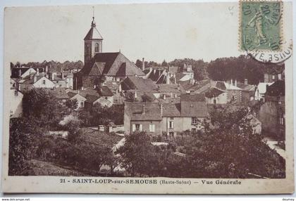 VUE GÉNÉRALE - SAINT-LOUP sur SEMOUSE