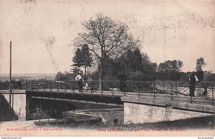 70 SCEY SUR SAONE ET SAINT ALBIN LE PONT DU TUNNEL DE ST ALB