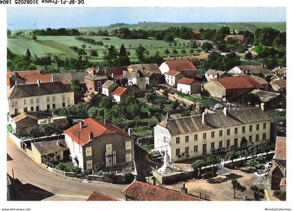 DE-BFP1-0903-70 - VITREY-SUR-MANCE - En avion au-dessus - La mairie et les écoles
