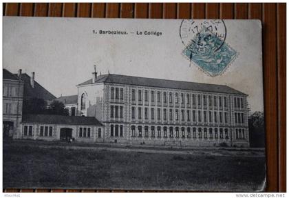 1907 MILITARIA CPA DE Barbezieux -Saint-Hilaire LE COLLEGE > CHARENTE 16 P/ G.A. ENFANT DE TROUPE 3E ESCADRON A AUTUN