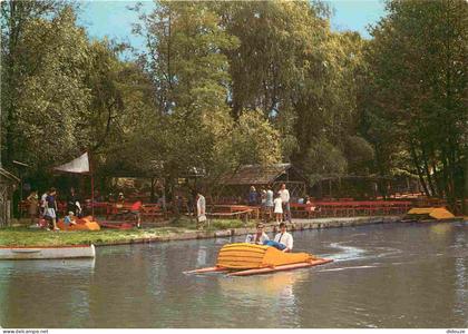 Carte Postale - 71 - Bourbon-Lancy - Café Restaurant Le Petit Robinson - Pédalo - CPM - Flamme Postale de Bourbon-Lancy