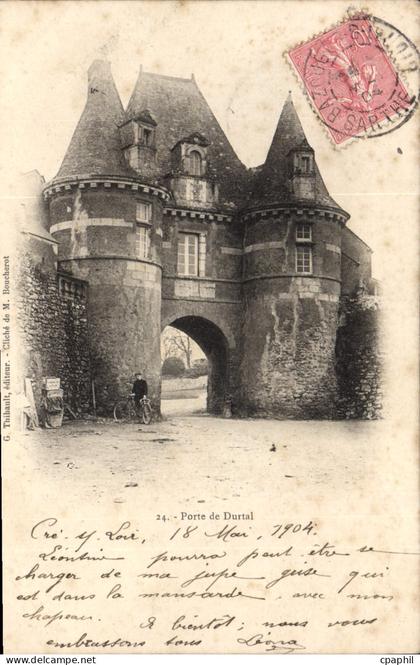 CPA Porte De Durtal