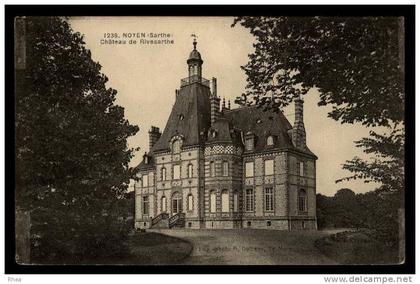 72 Noyen-sur-Sarthe chateau D72D K72179K C72223C RH072903