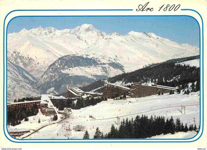 Carte Postale - 73 - Les Arcs - Les Arcs 1800 - Arc Chantel et le Mont-Blanc - CPM - Voir Scans Recto-Verso - Poscard -
