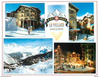 Carte Postale - 73 - Les Arcs - Les Arcs 1950 - Multivues - Décorations de Noel - CPM - Voir Scans Recto-Verso - Poscard