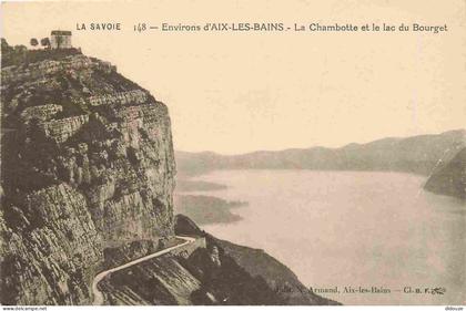Carte Postale Ancienne - 73 - Lac du Bourget - La Chambotte et le lac du Bourget - CPA - Voir Scans Recto-Verso - Poscar