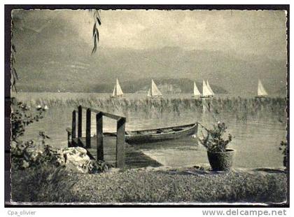 74 SEVRIER (envs Seynod) Lac d'Annecy, Voiliers, Illustrée, ed EPS 12, CPSM 10x15, 194?