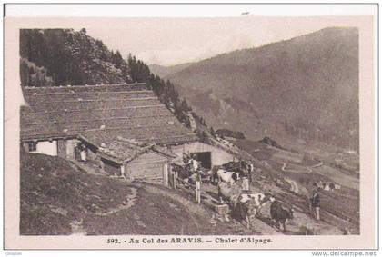 AU COL DES ARAVIS 592 CHALET D'ALPAGE (VACHES ET ANIMATION)